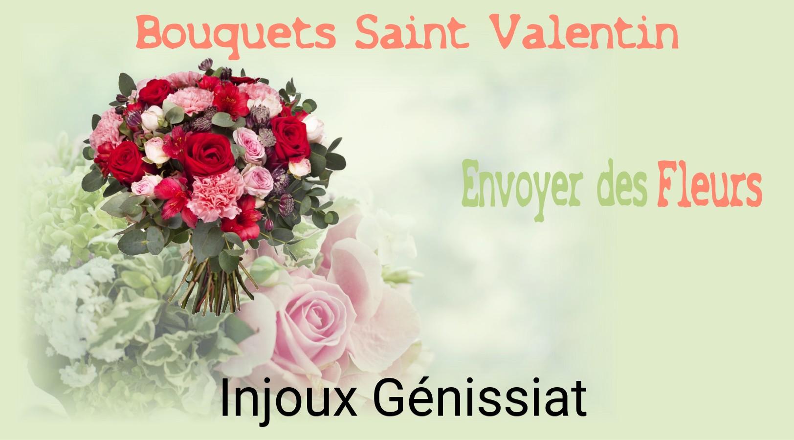 Roses de Saint-Valentin livrées à Injoux-Génissiat